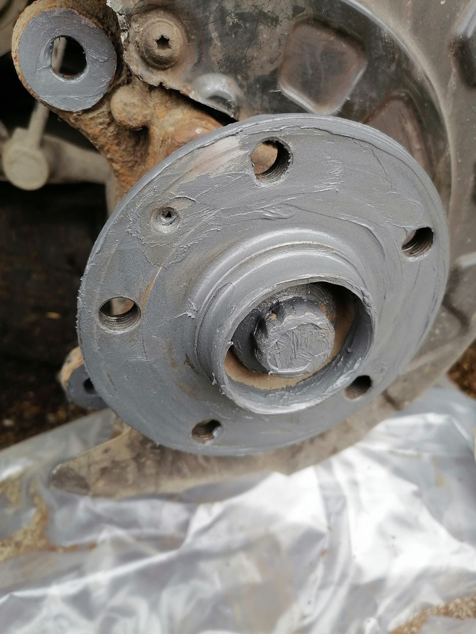 # 27 — Ревизия тормозов — Skoda Octavia A7 Mk3, 1,2 л, 2013 года ...