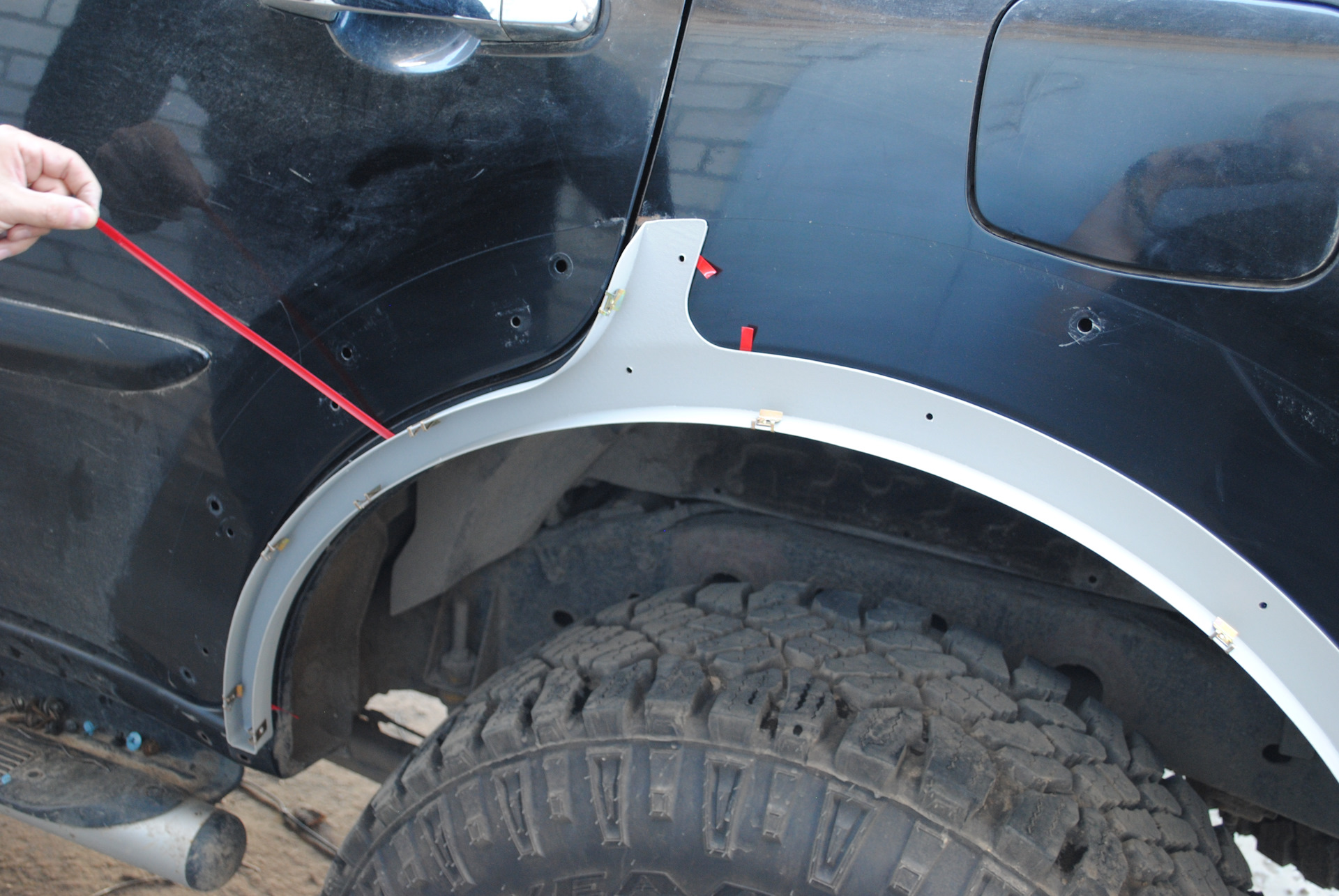 Расширители крыльев Паджеро Спорт 2. — Sesma-tuning на DRIVE2