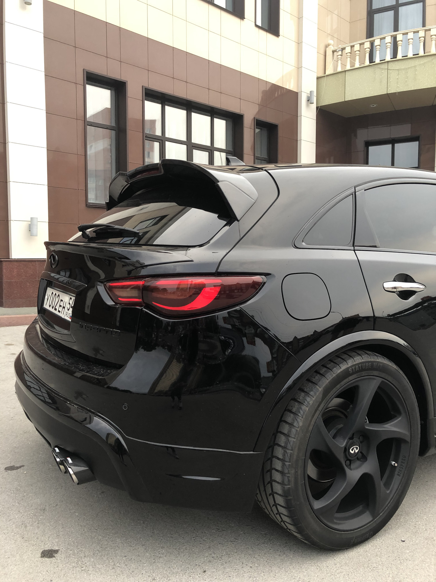 Infiniti qx70 Black Tuning