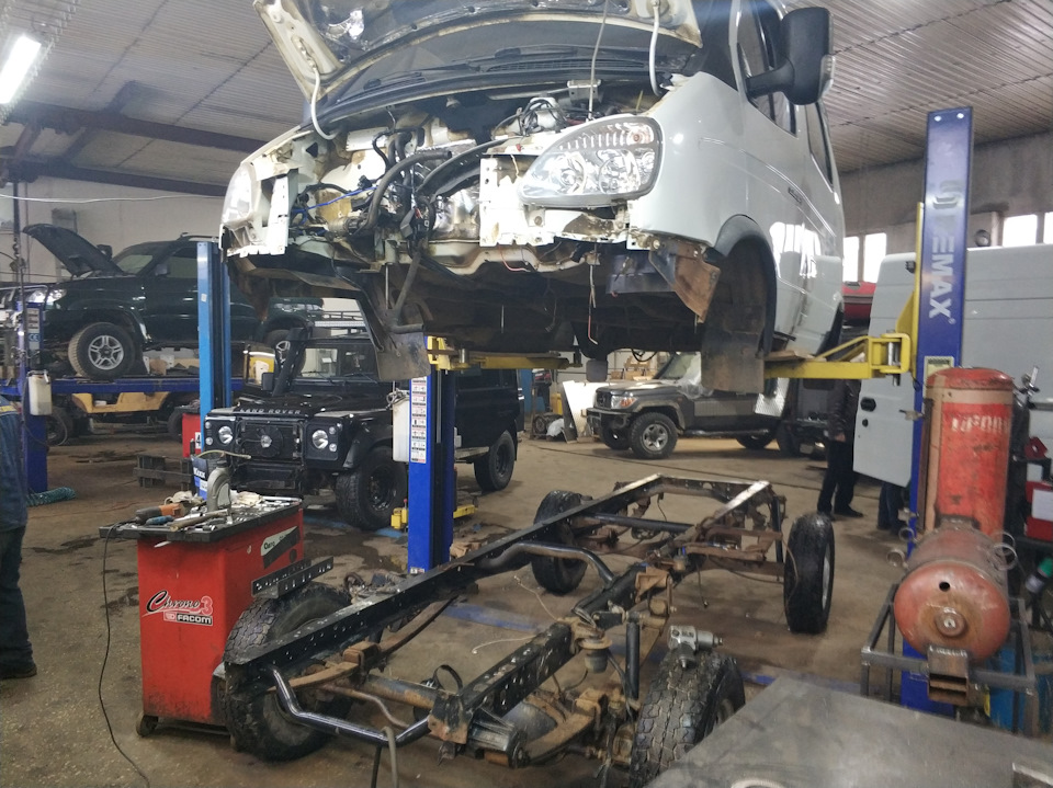 Усиление рамы — ГАЗ Соболь 4х4, 3 л, 2010 года | тюнинг | DRIVE2