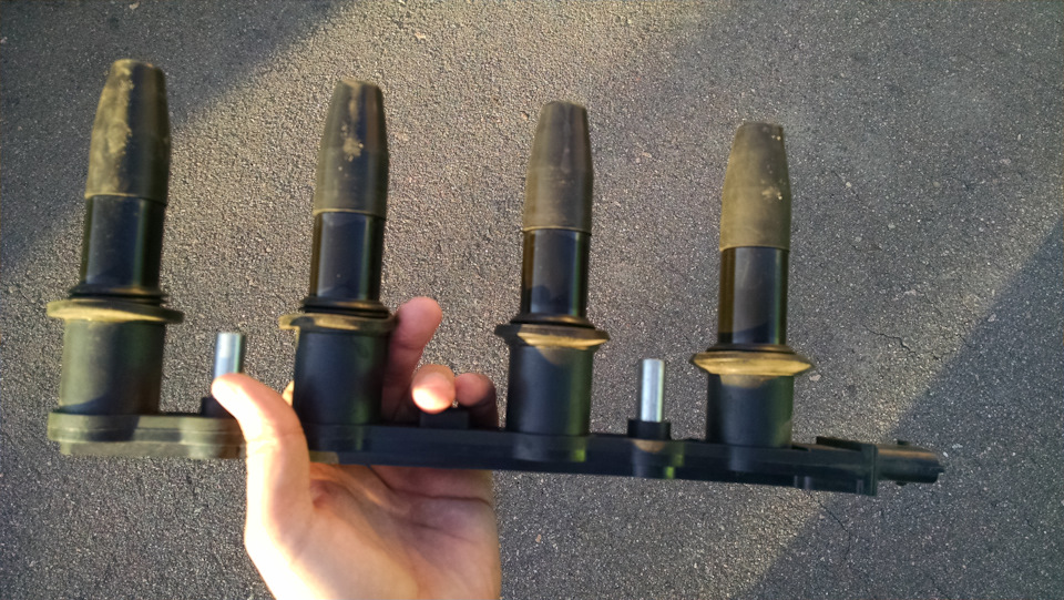 модуль зажигания + нормальные свечи! и все ОК — Opel Astra H, 1,6 л ...