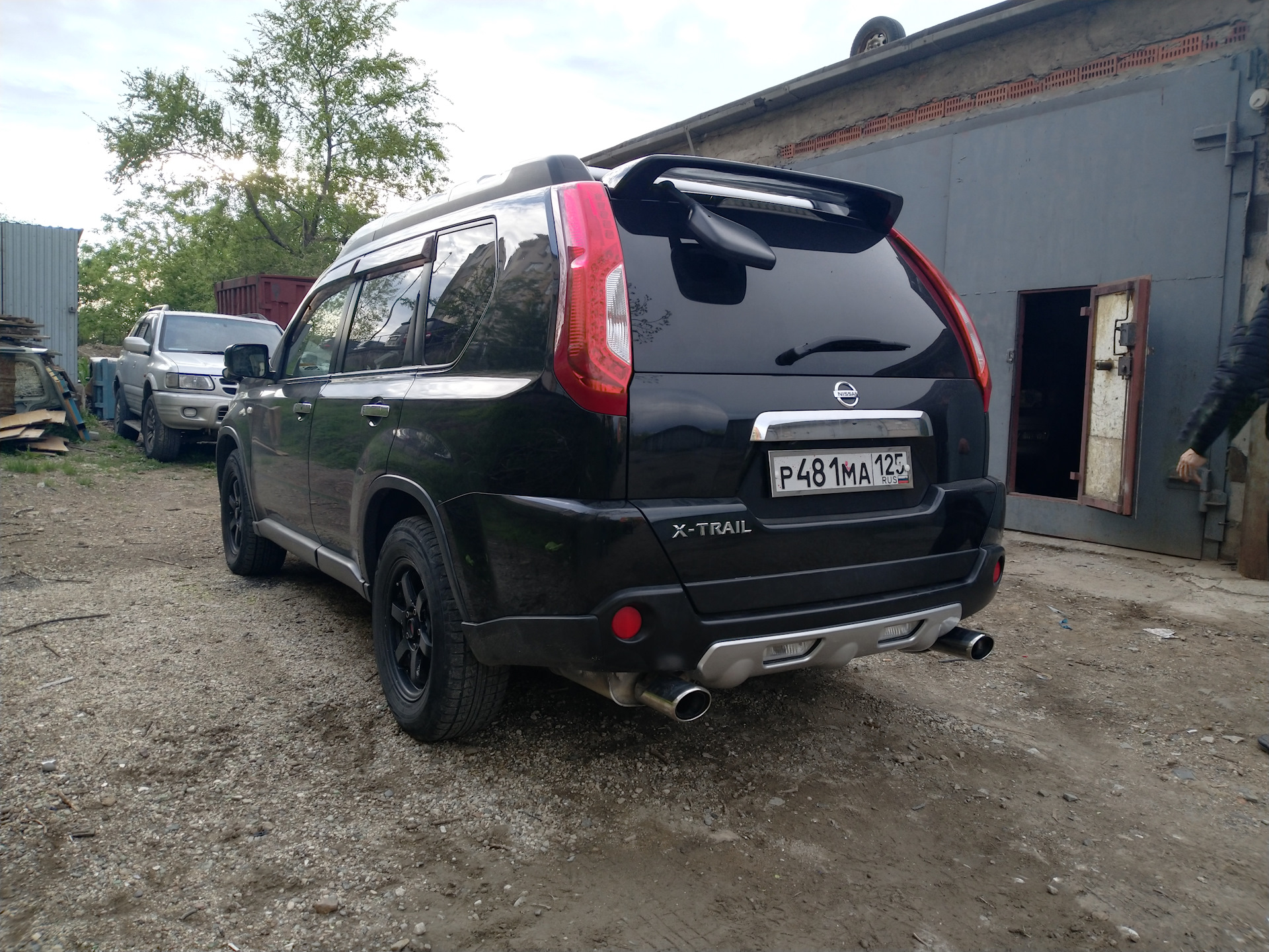 глушитель nissan x trail t31