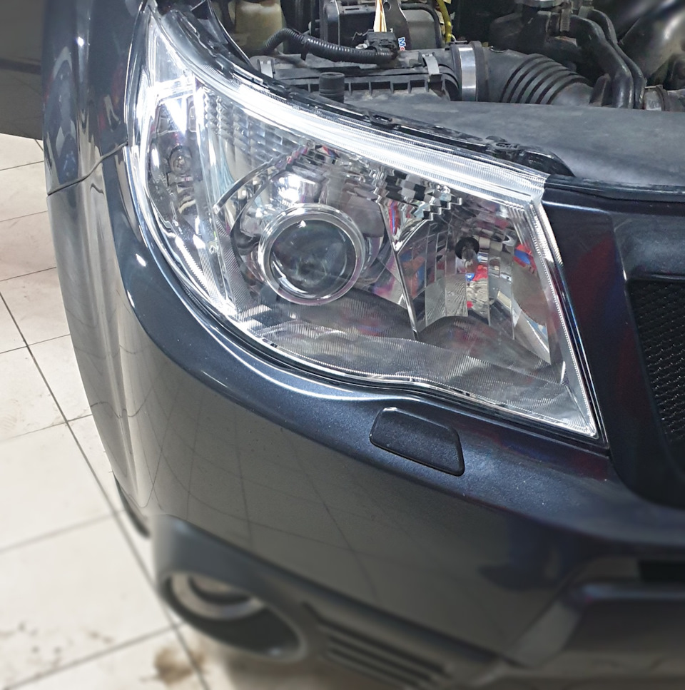 Итоговый вид в сборе — Subaru Forester (SH)