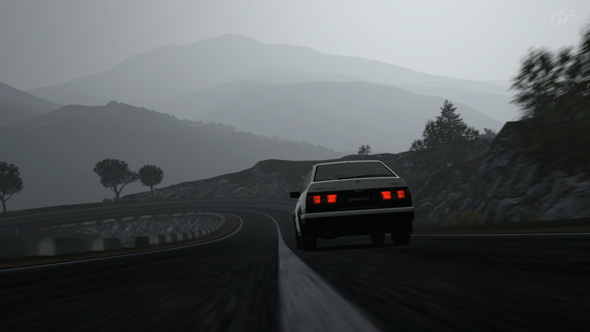 Через ае. Initial d ae86. Initial d дрифт ae86. Initial d ae86 2005. Initial d гора.