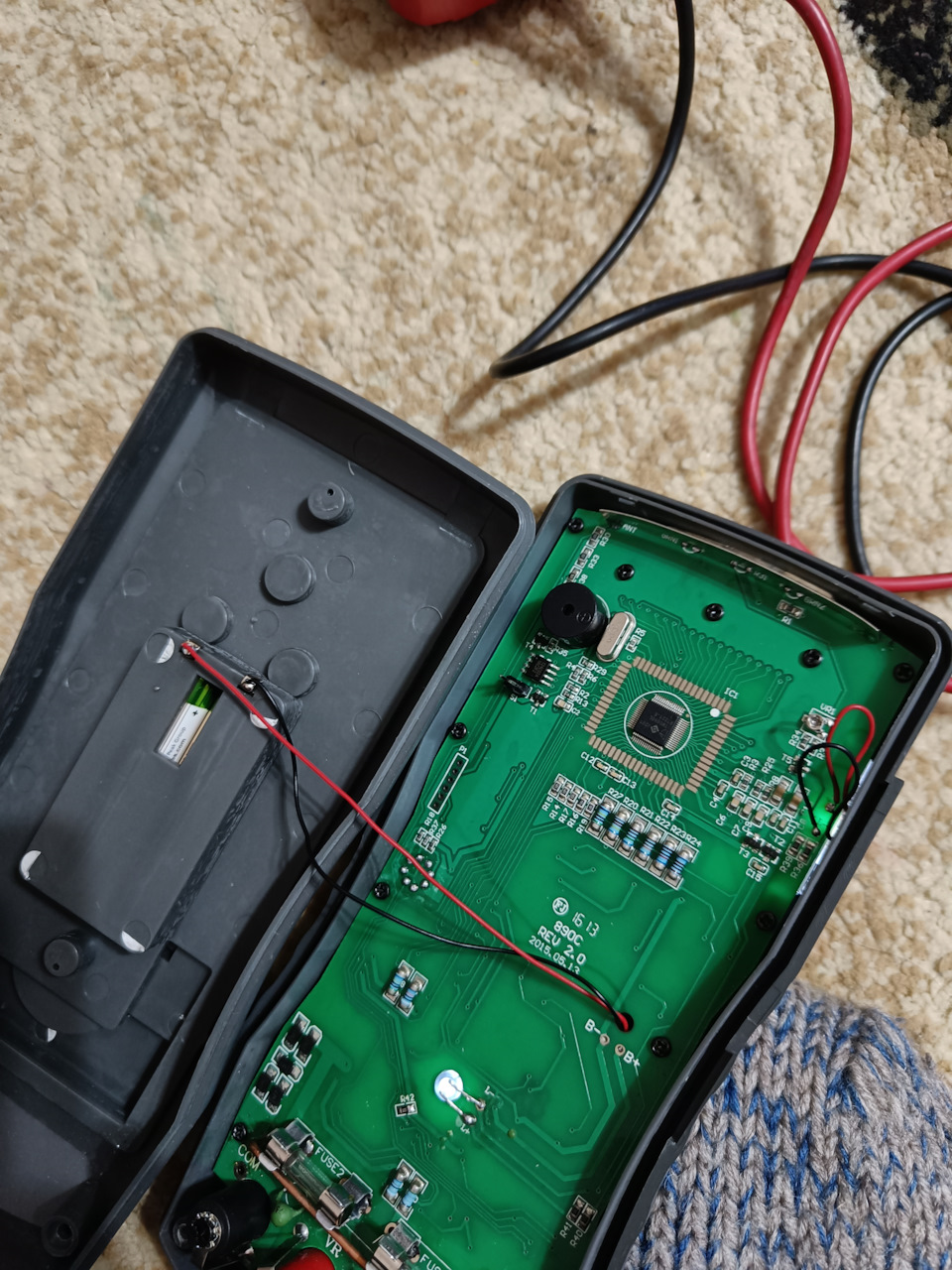 Мультиметр HoldPeak HP890CN: нестабильная работа, перезагрузка ...