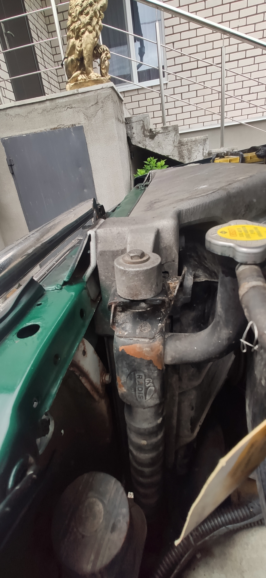 Интеркулер Патрол y60 2.8 — Nissan Patrol GR I (Y60), 2,8 л, 1989 года ...