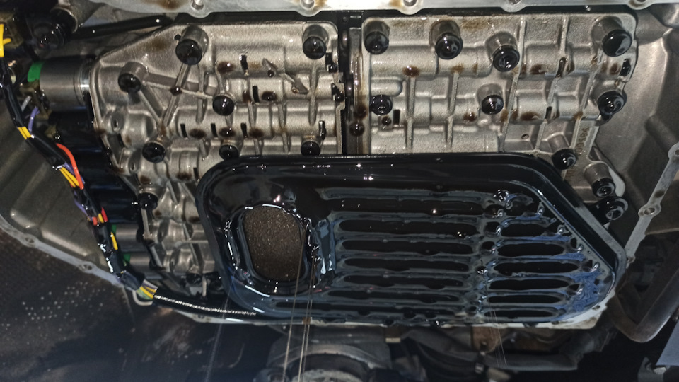 Замена жёлтого соленоида и промывка гидроблока 5hp19 — Audi A4 (B6), 1 ...