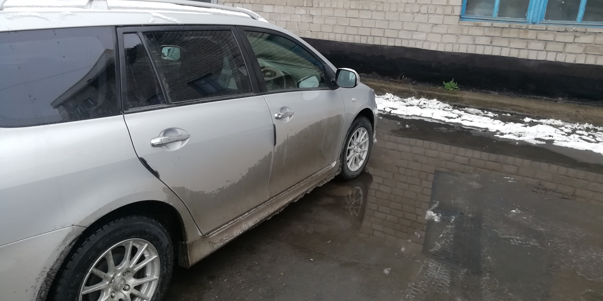 зимние шина мишлен икс айс норд 4 — Toyota Corolla Fielder (E140), 1,5 ...