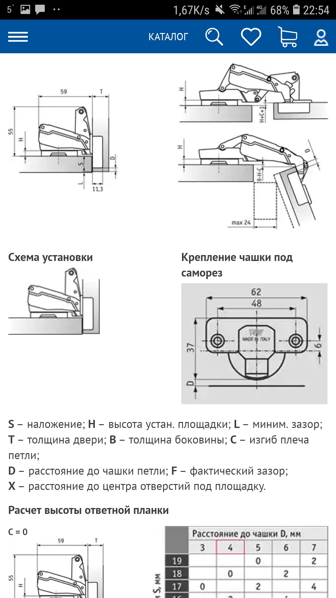 Регулировка мебели по высоте