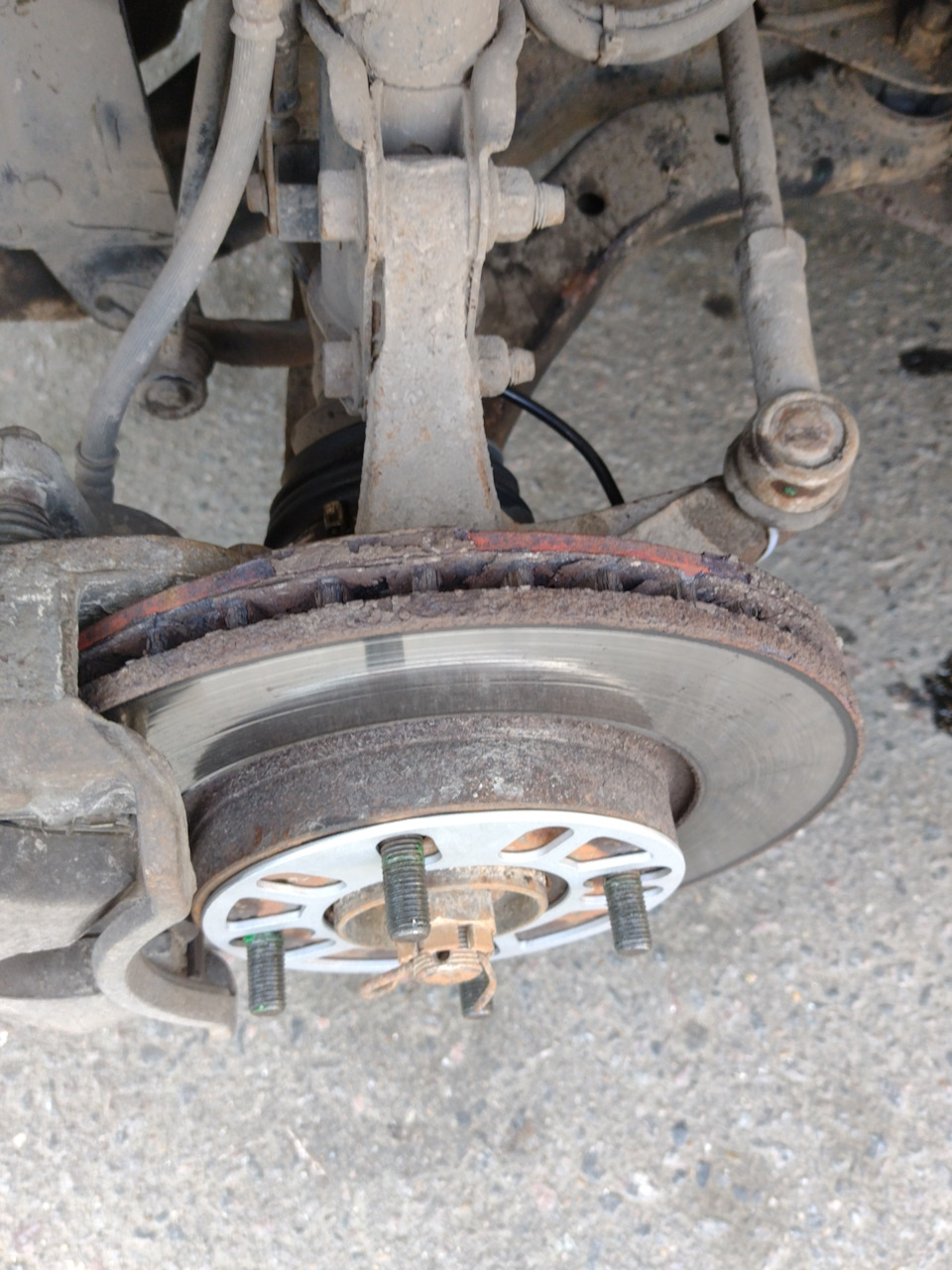 не получилось поставить колеса от элантры на cerato — KIA Cerato (1G ...