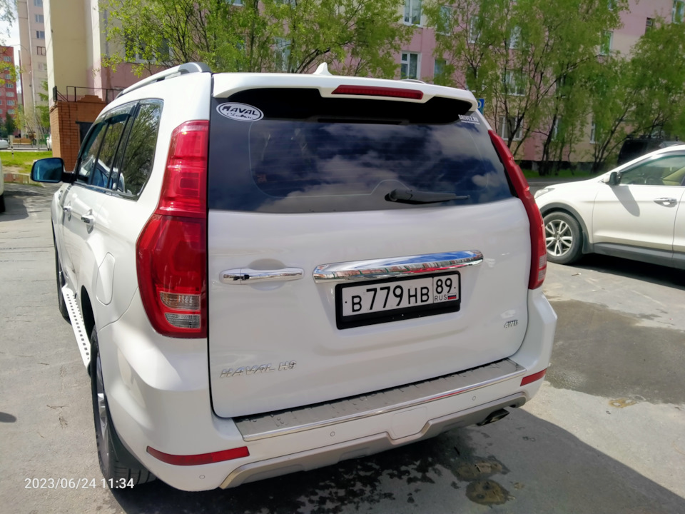 Фара задняя неоригинал — Haval H9 (1G), 2 л, 2018 года | ДТП | DRIVE2