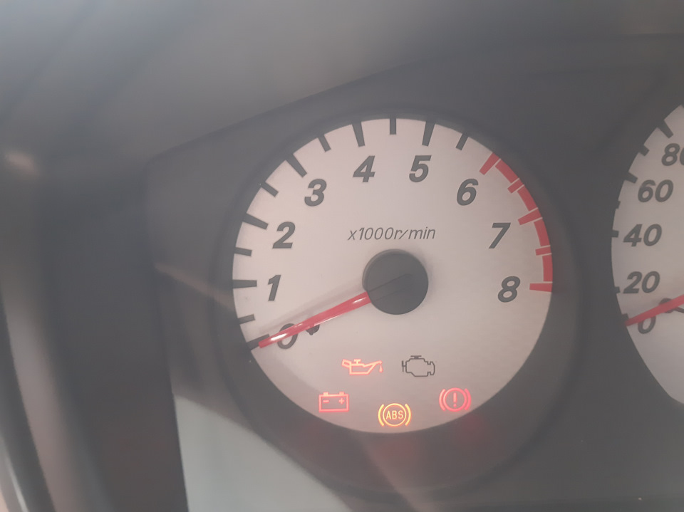 Загорелась лампочка ABS куда копать — Mitsubishi Lancer IX, 1,6 л ...