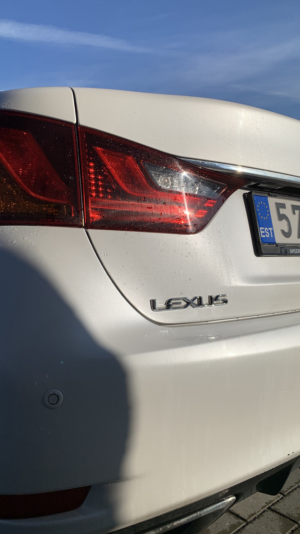 37. Снятие наклейки с кузова — Lexus GS (L10), 2,5 л, 2013 года | кузовной  ремонт | DRIVE2