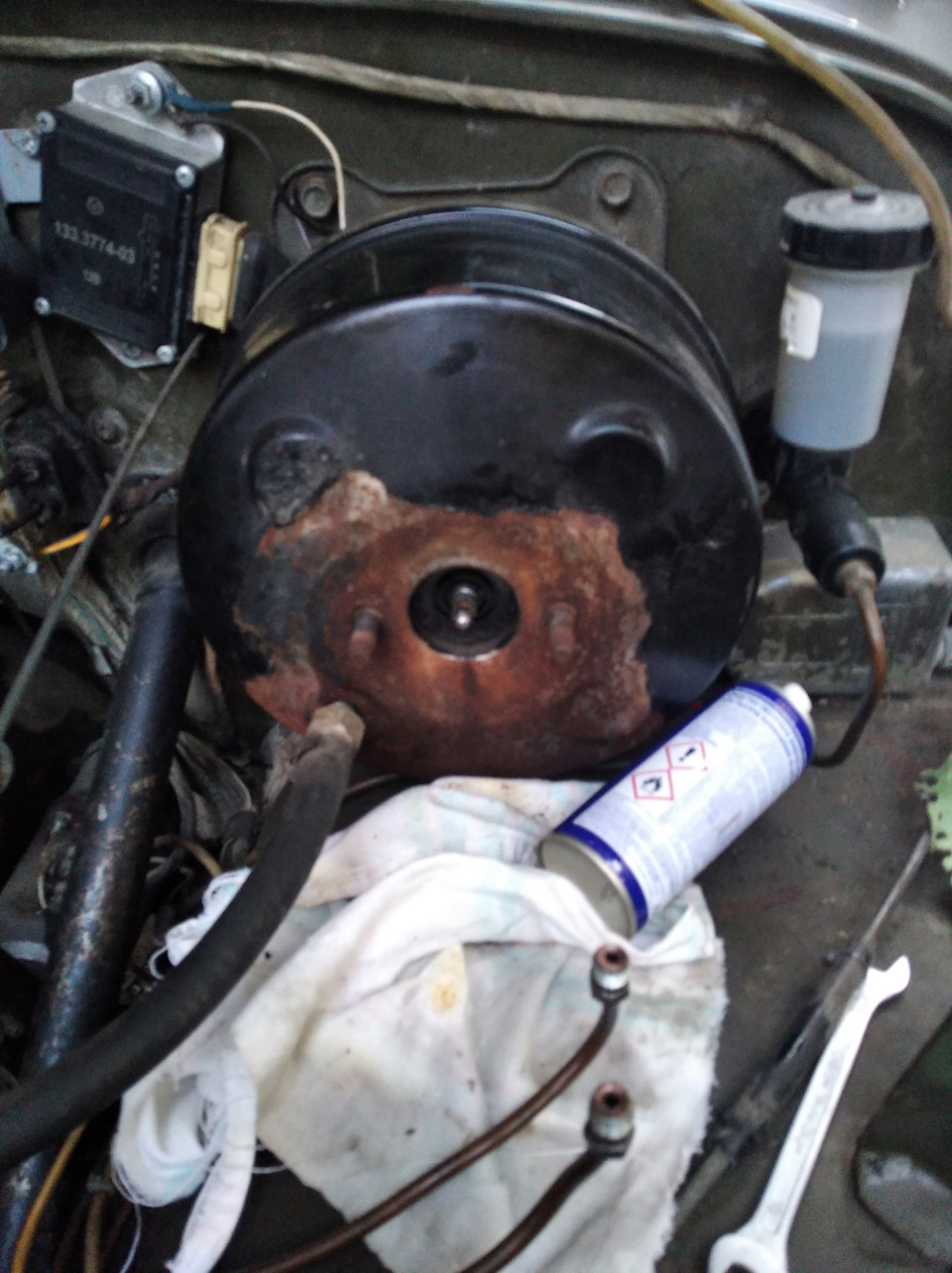 Замена ГТЦ — УАЗ 3151, 2,4 л, 1990 года | своими руками | DRIVE2