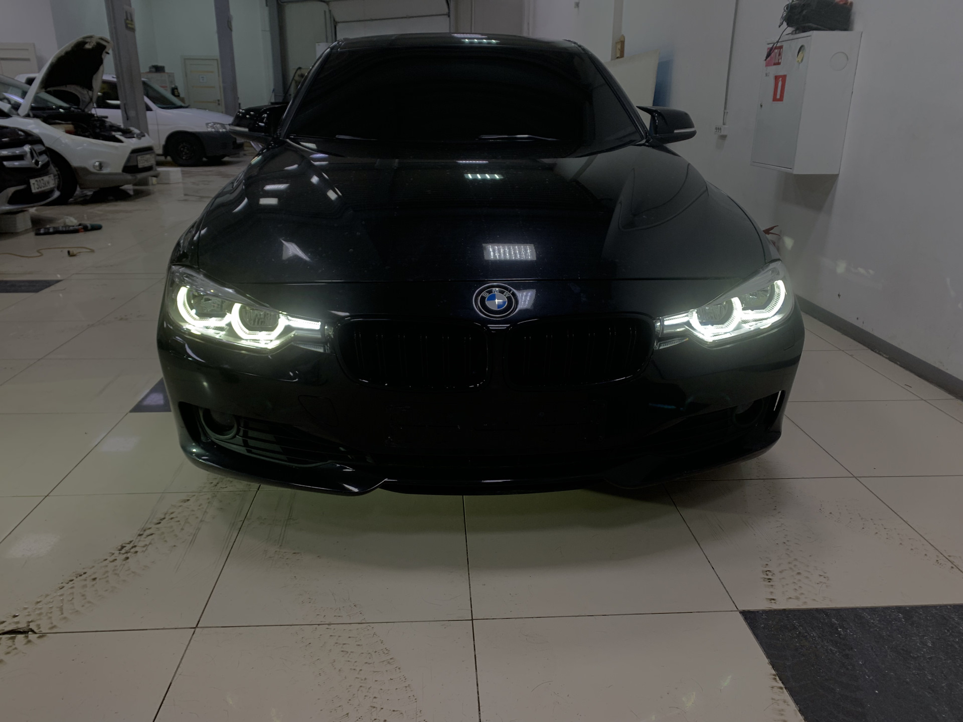 Ер 3. Led фары — BMW 3 series (F30), 2 л, 2015 года | тюнинг | DRIVE2