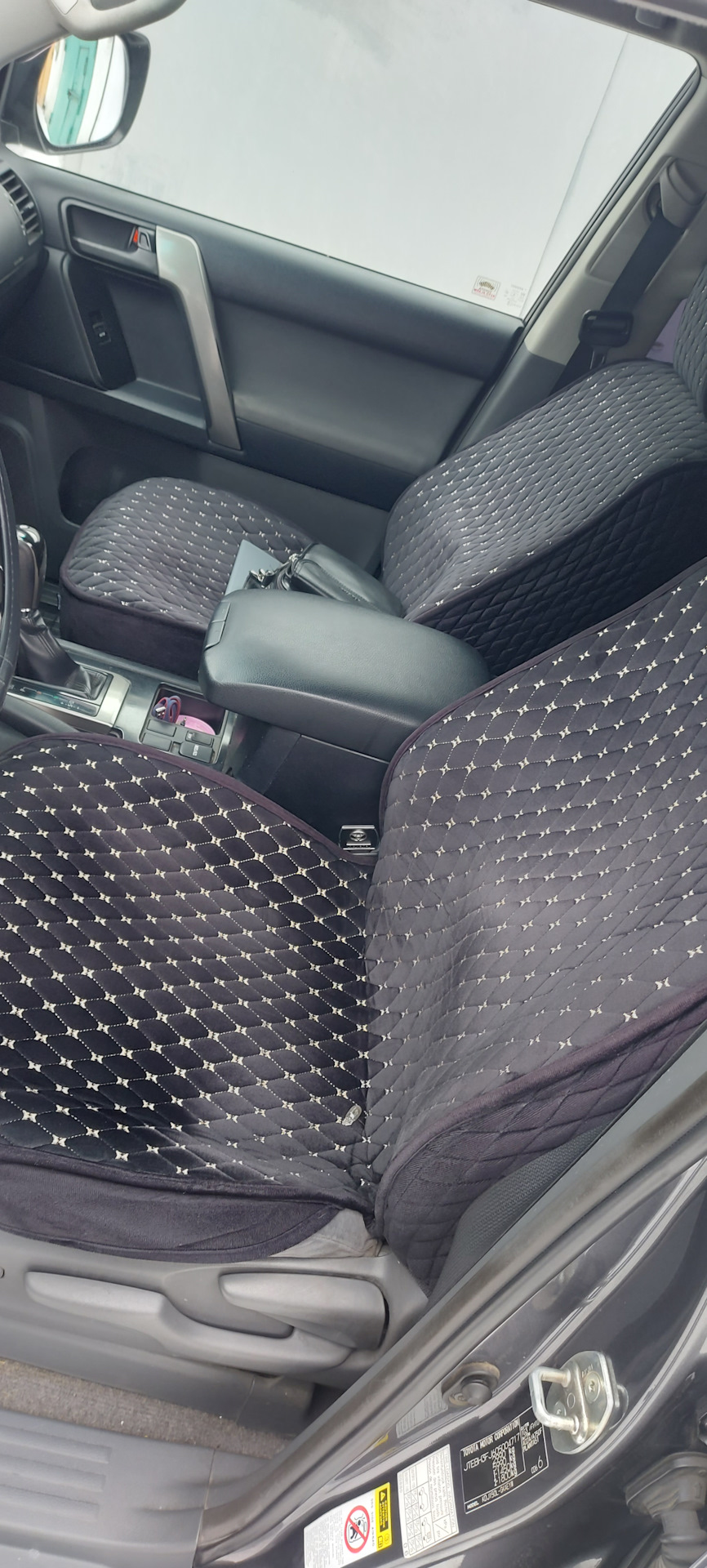 Чехлы — Toyota Land Cruiser Prado 150-series, 3 л, 2010 года | стайлинг ...