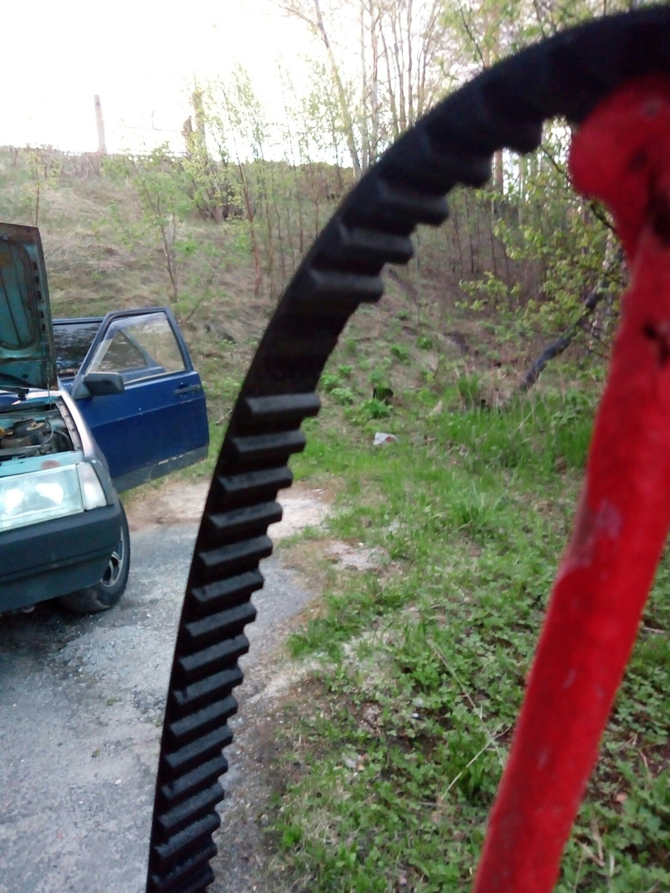 Ремень ГРМ. — Lada 21093, 1,5 л, 1991 года | своими руками | DRIVE2
