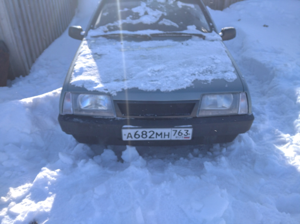 Фары — Lada 21099, 1,5 л, 2003 года | стайлинг | DRIVE2
