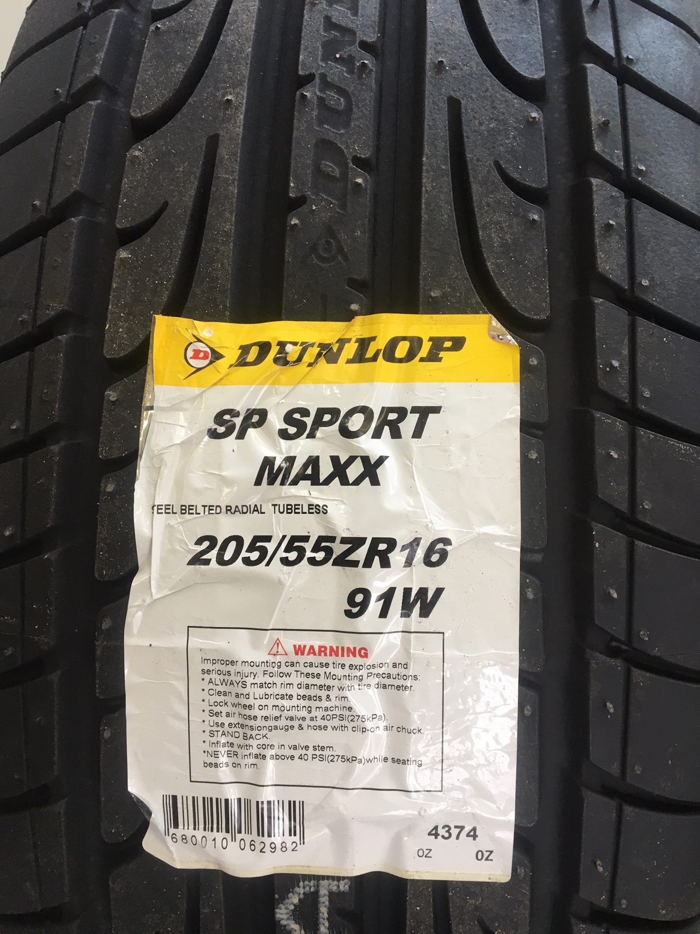 Dunlop 205 55 R16 91w Купить