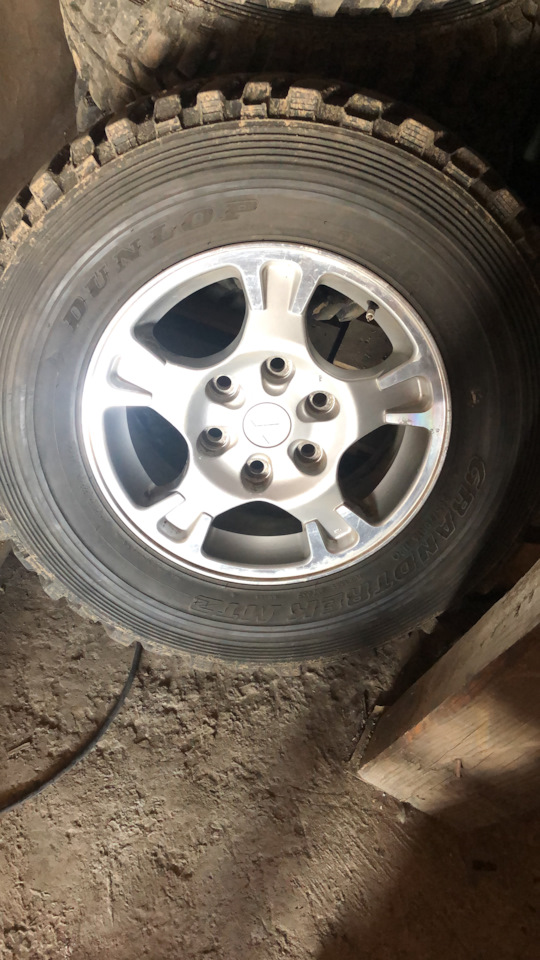 Шины летние Dunlop 265/70 R16 на Mitsubishi Pajero (4G). Б/у | 39 000 ...