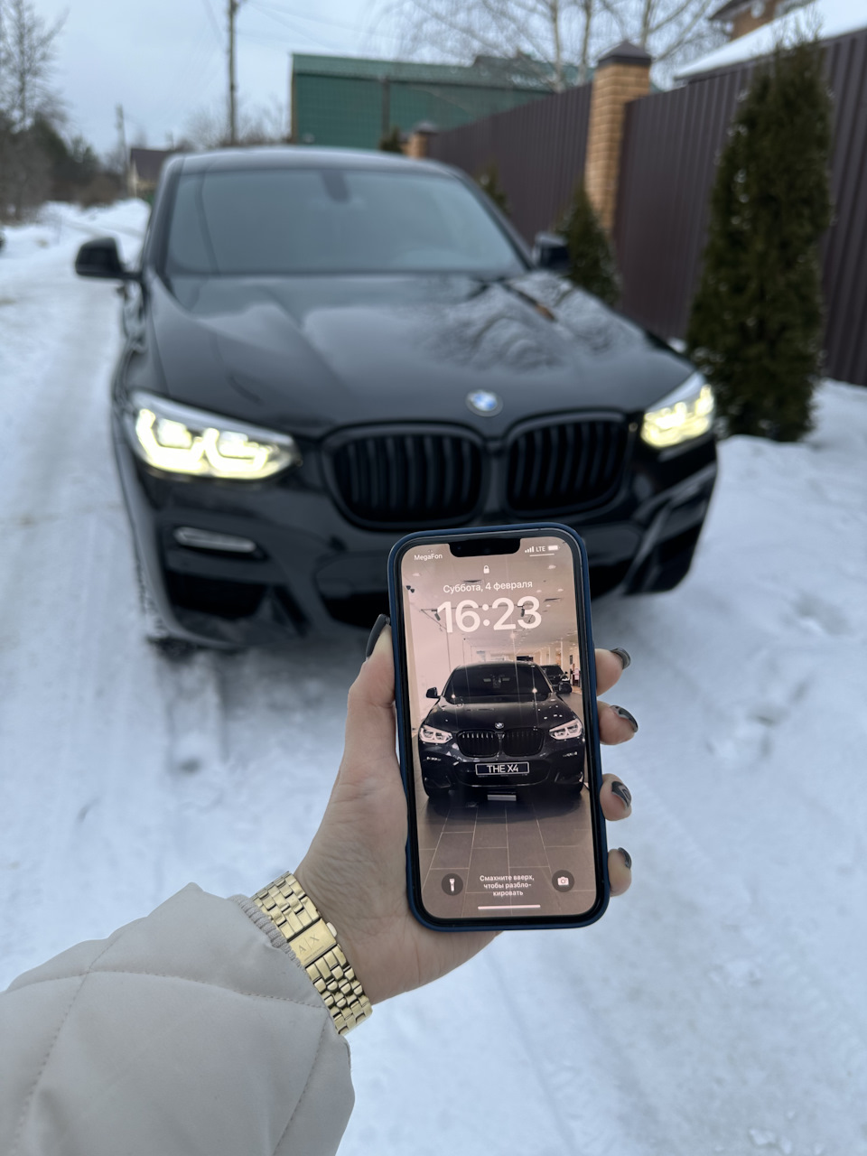 Пост приветствия — BMW X4 (G02), 2 л, 2019 года | встреча | DRIVE2