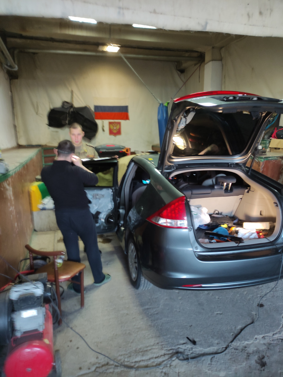 Своими руками зеркало, тонировка! — Honda Insight (2G), 1,3 л, 2009 ...