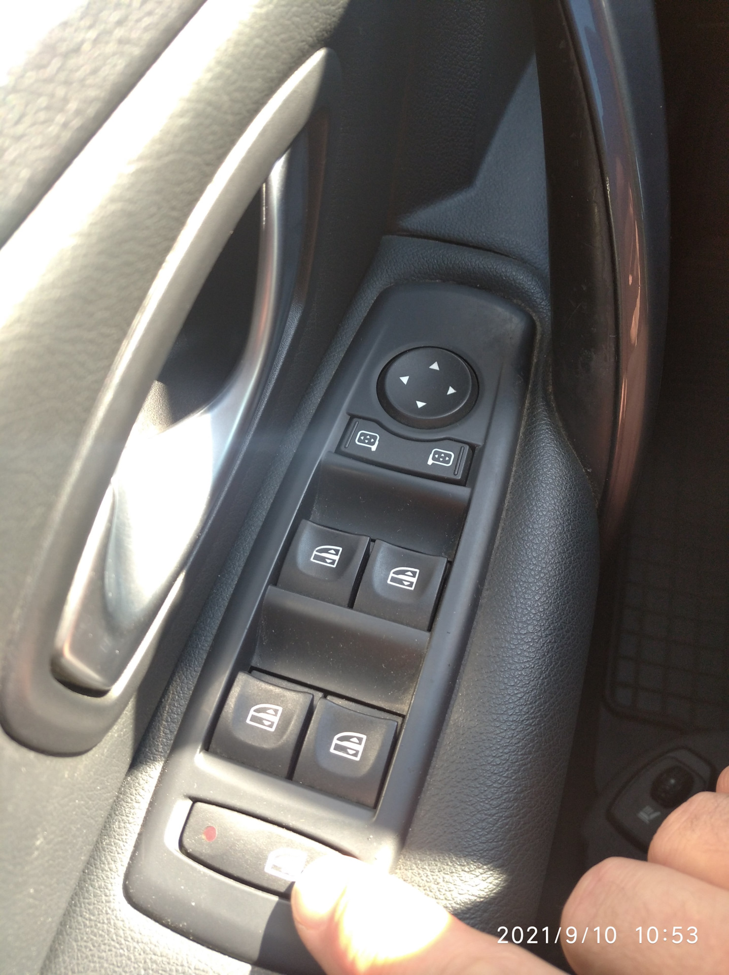 Check child safety device Renault Laguna III — Renault Laguna III, 1,5