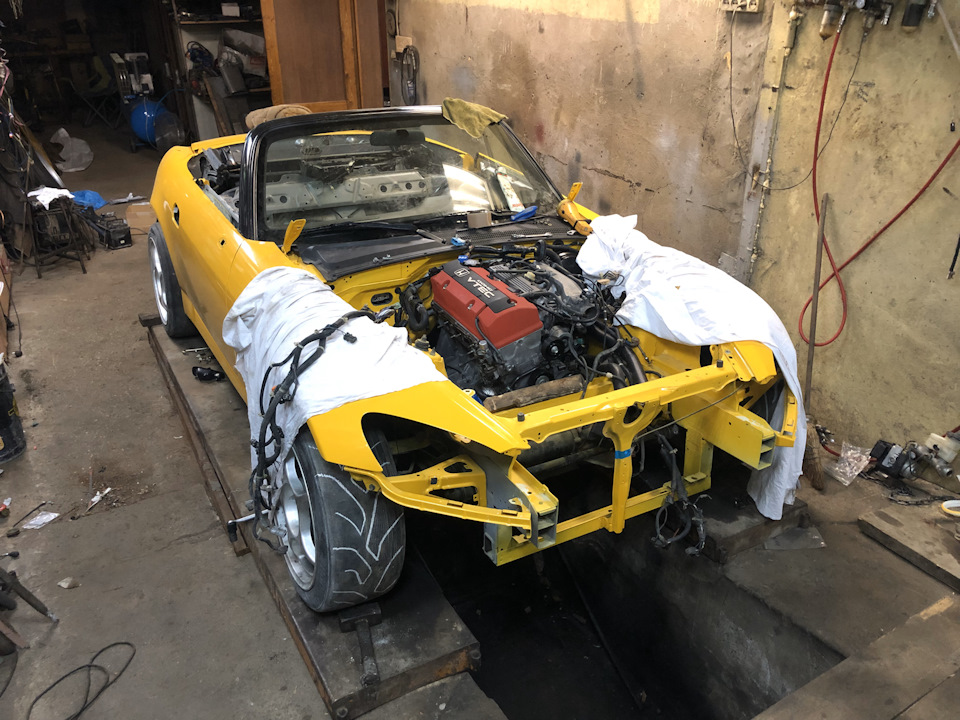 Установка двигателя, распорка Spoon — Honda S2000, 2 л, 2001 года ...