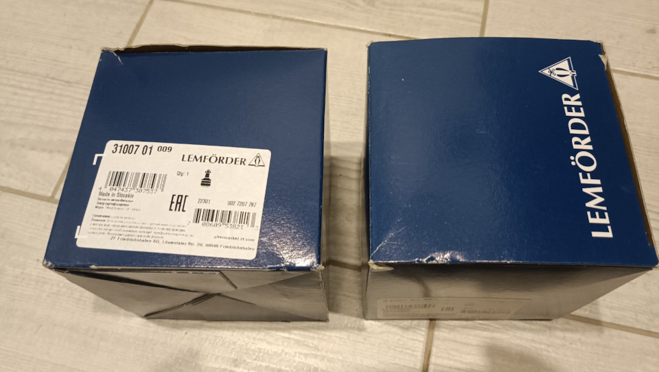 Шаровые опоры Lemforder 31007 01 — Ford S-Max (1G). Запчасти на фото: 3100701, 22301