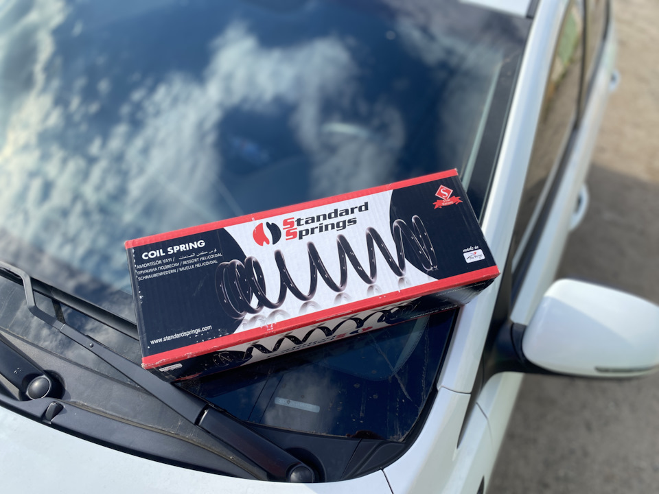 Турецкие пружины на КИА РИО 3, STANDART SPRINGS — KIA Rio (3G), 1,6 л ...