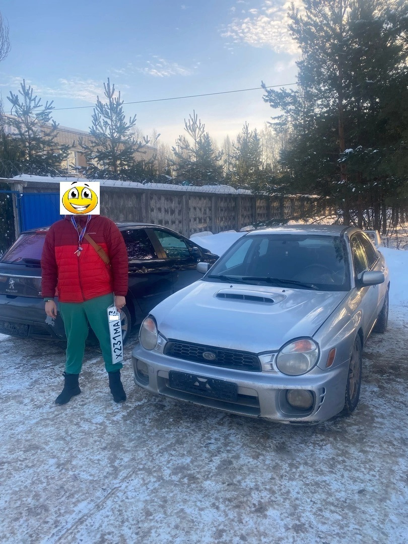 учет — Subaru Impreza WRX (GD, GG), 2 л, 2001 года | продажа машины | DRIVE2