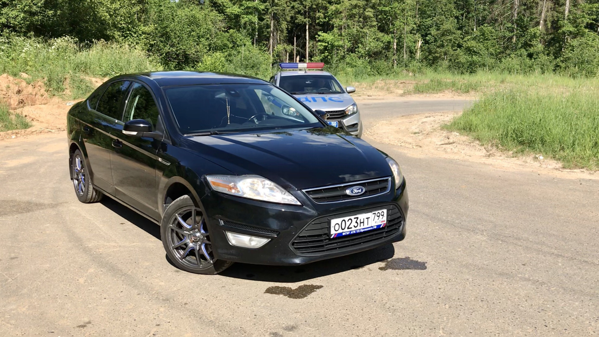 Форд Mondeo черный