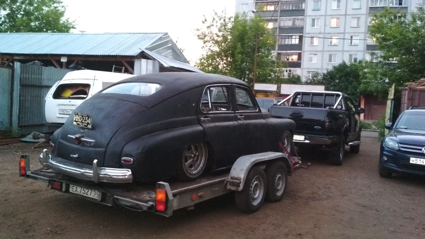 ГАЗ м20 победа rat Rod