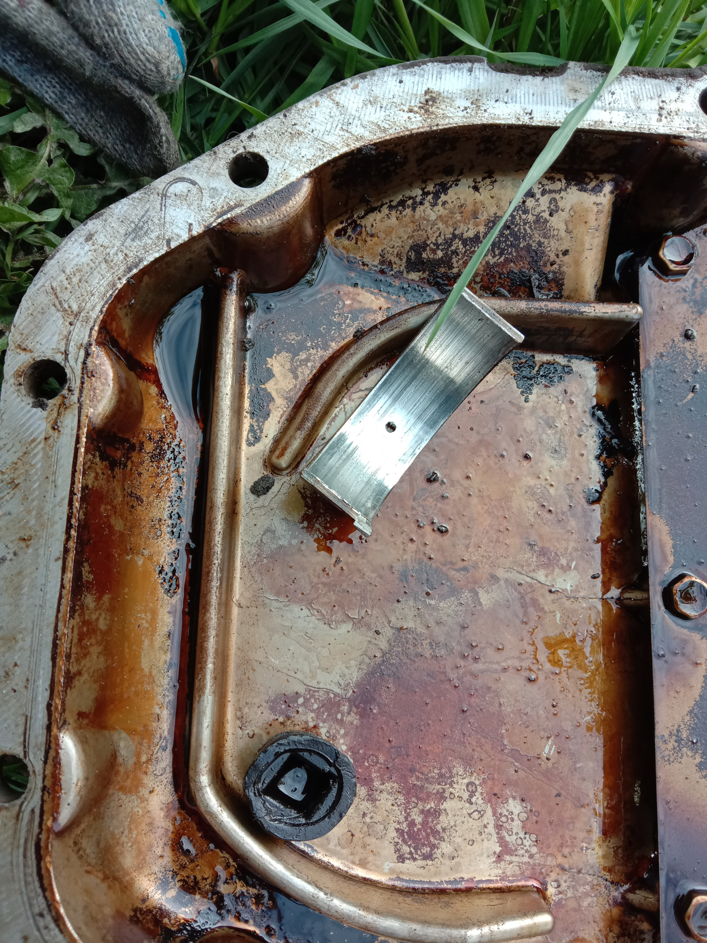 Одного фото пост. Заглушка коленвала. — УАЗ Patriot, 2,7 л, 2008 года ...