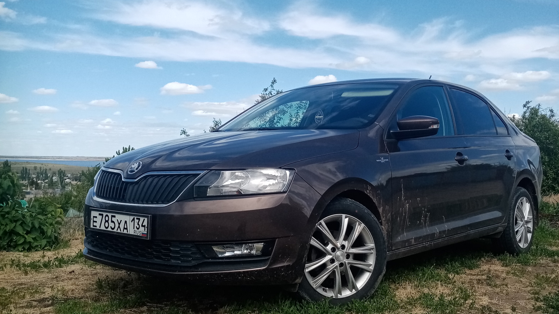 Skoda Rapid (1G) 1.6 бензиновый 2019 | Нежная Трюфелька на DRIVE2