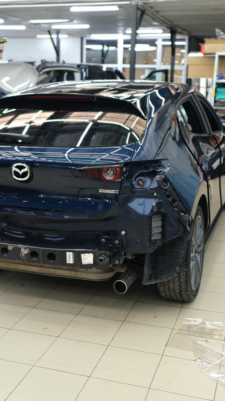 Покупка восстановленной Mazda 3 у AutoHayk- все ли гладко, или типичный  вариант от перекупов из мемов — Mazda 3 (4G) BP, 2,5 л, 2021 года | покупка  машины | DRIVE2