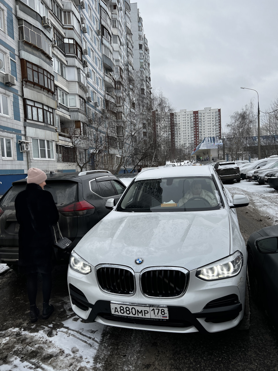 На Руси две беды: дураки и дороги — BMW 4 series (G22), 3 л, 2021 года |  ДТП | DRIVE2