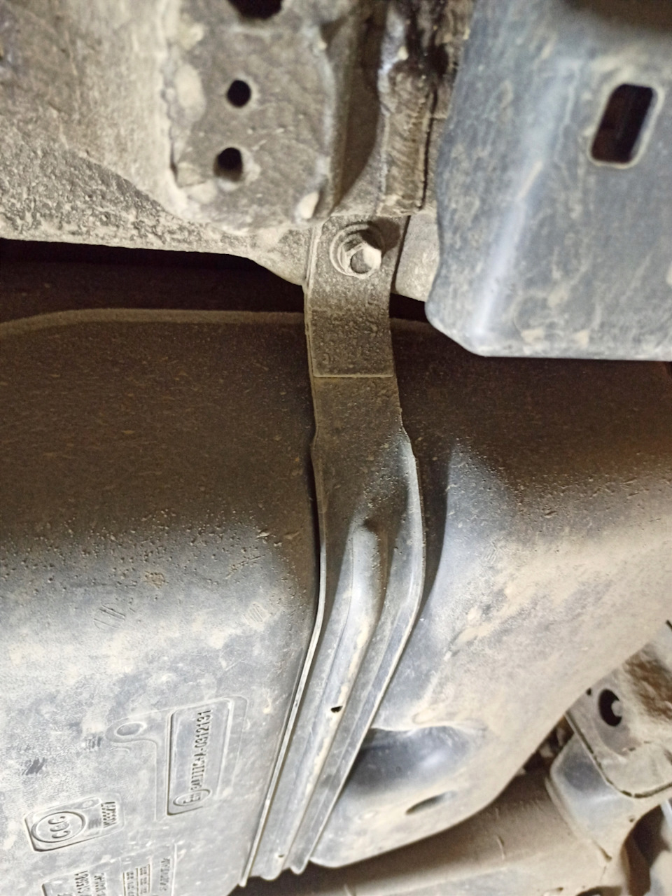 Защита бензобака своими руками. Часть1 — Changan CS35 Plus (1Gf