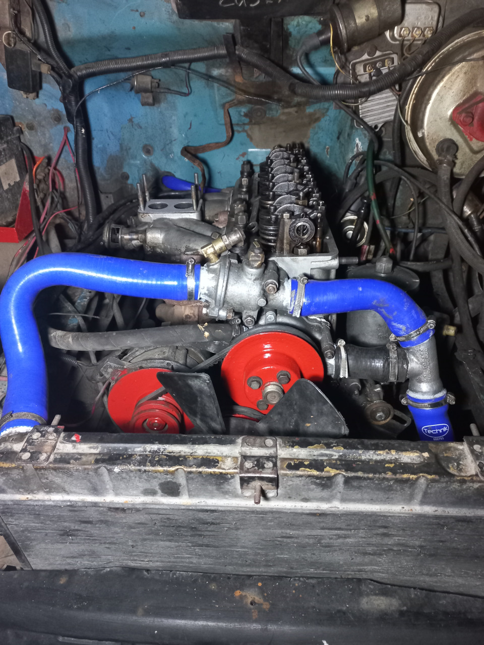 Перегрев ДВС 402 часть 3 — ГАЗ Газель, 2,4 л, 1996 года | своими руками ...