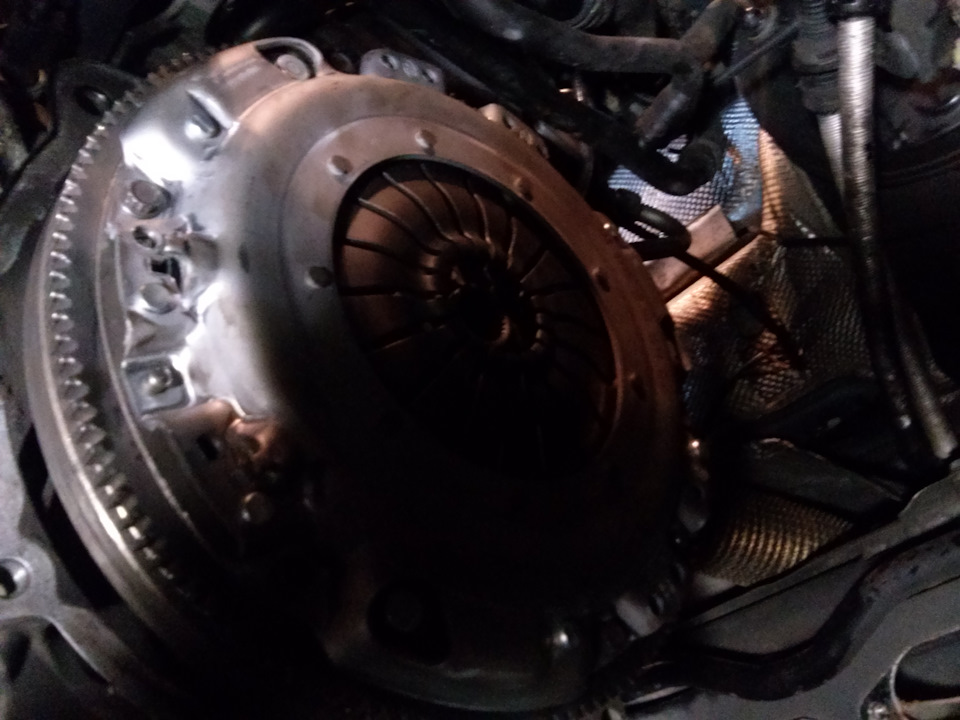 замена сцепления — Skoda Octavia Combi Mk1, 2 л, 2003 года | своими ...