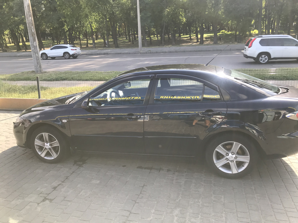 Покраска ступичных колпачков — Mazda 6 (1G) GG, 2 л, 2006 года | своими ...