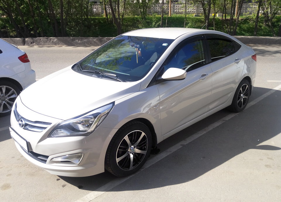 Светодиоды в габариты и ДХО (вопрос) — Hyundai Solaris, 1,6 л, 2015 ...