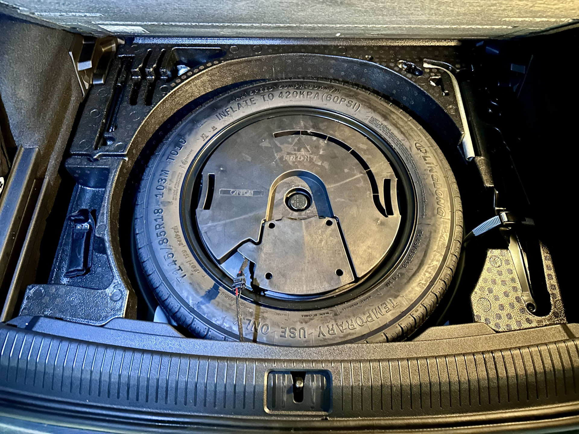 9. Саб в запаску — Volkswagen Tiguan (2G), 1,4 л, 2020 года | автозвук ...