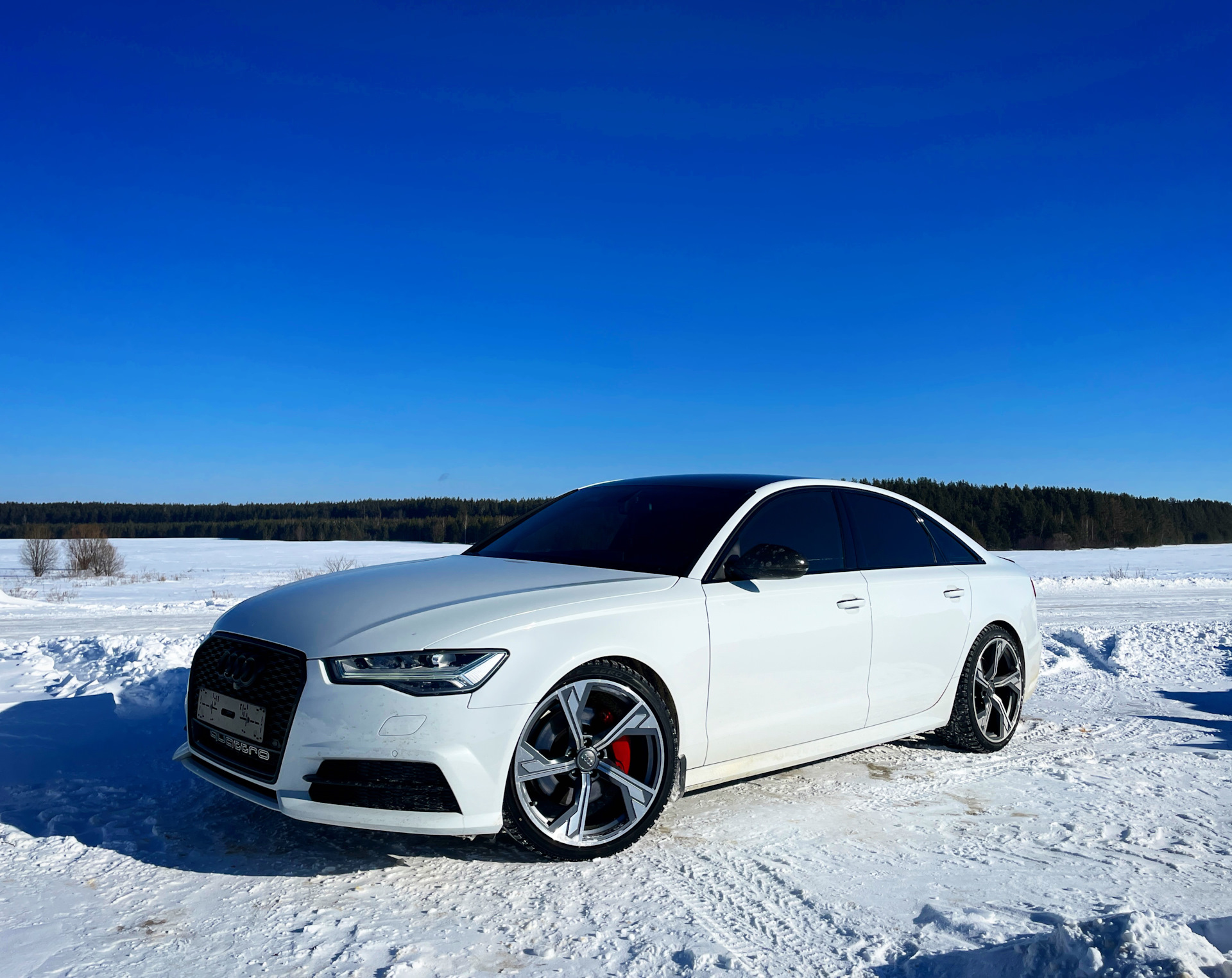 А6 📸 — Audi A6 (C7), 2 л, 2016 года | тюнинг | DRIVE2