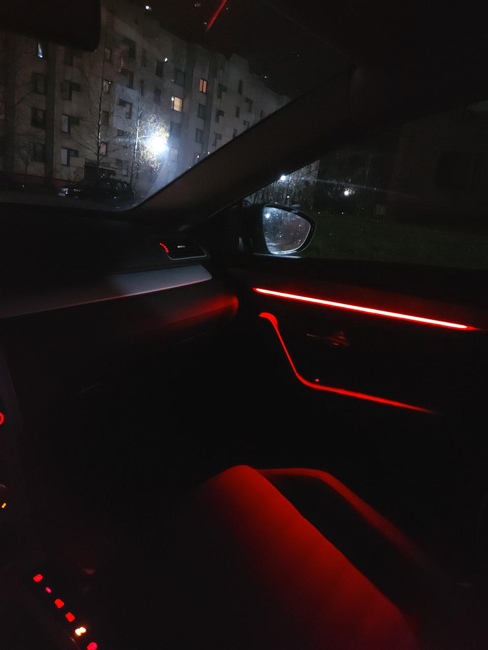 passat cc ambient light