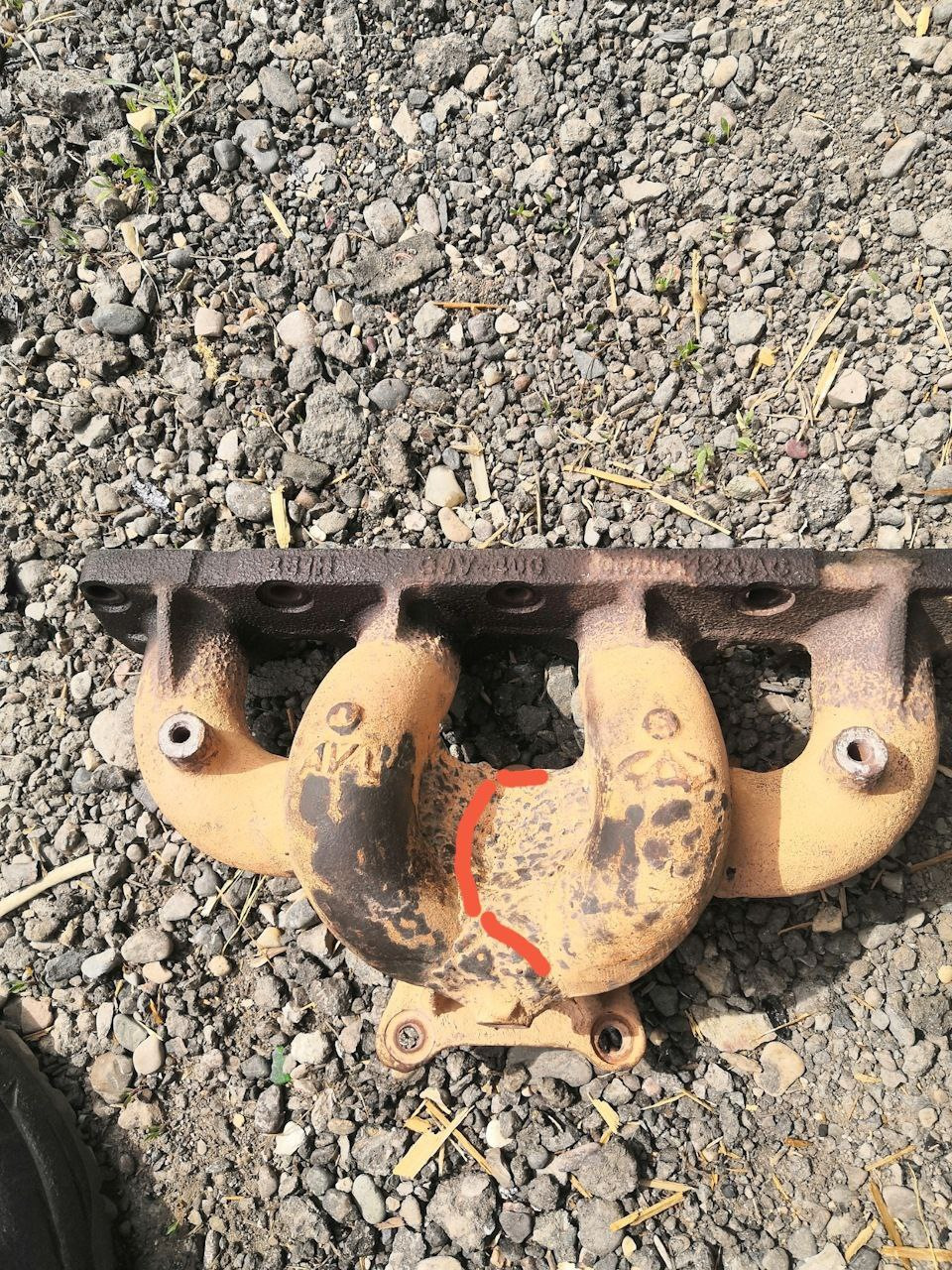 Трещина в выпускном коллекторе? Не игнорируйте — Chery Tiggo, 1,8 л ...