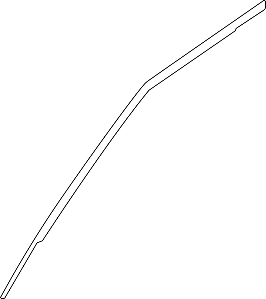 76512Q5000 Black TAPEFRT DOOR. BLACK TAPEFRT DOOR FRAME UPR, . BLACK