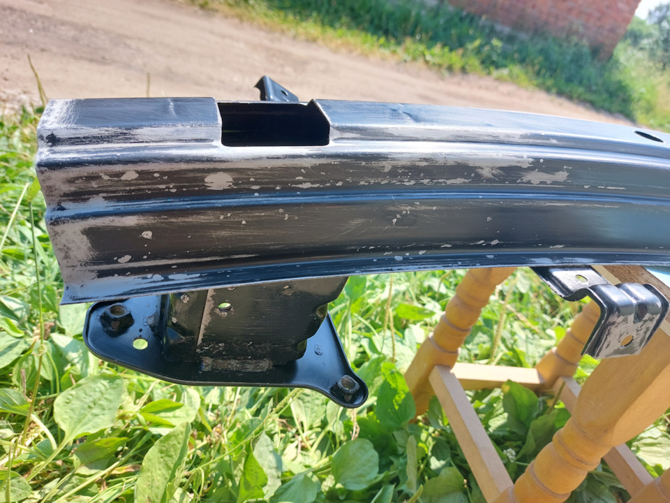 Обслужил кузов под задним бампером, покраска бампера. — KIA Sorento (2G ...