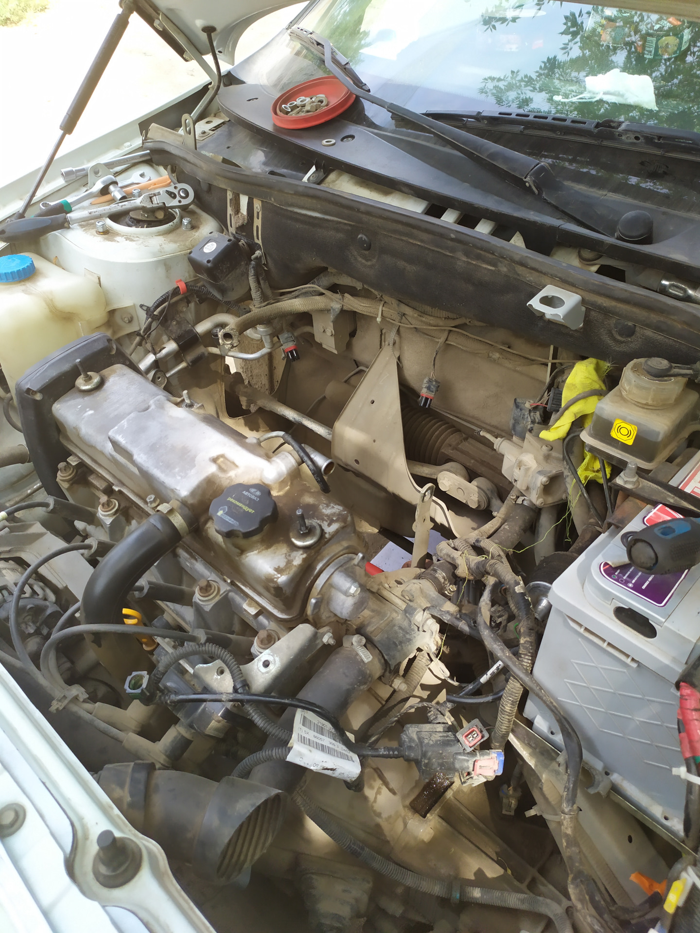 Паук вместо катализатора — Lada Гранта, 1,6 л, 2014 года | тюнинг | DRIVE2