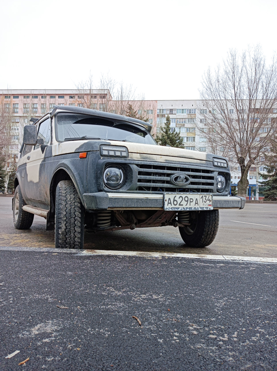 Радиатор 21213 — Lada 4x4 3D, 1,6 л, 1989 года | просто так | DRIVE2